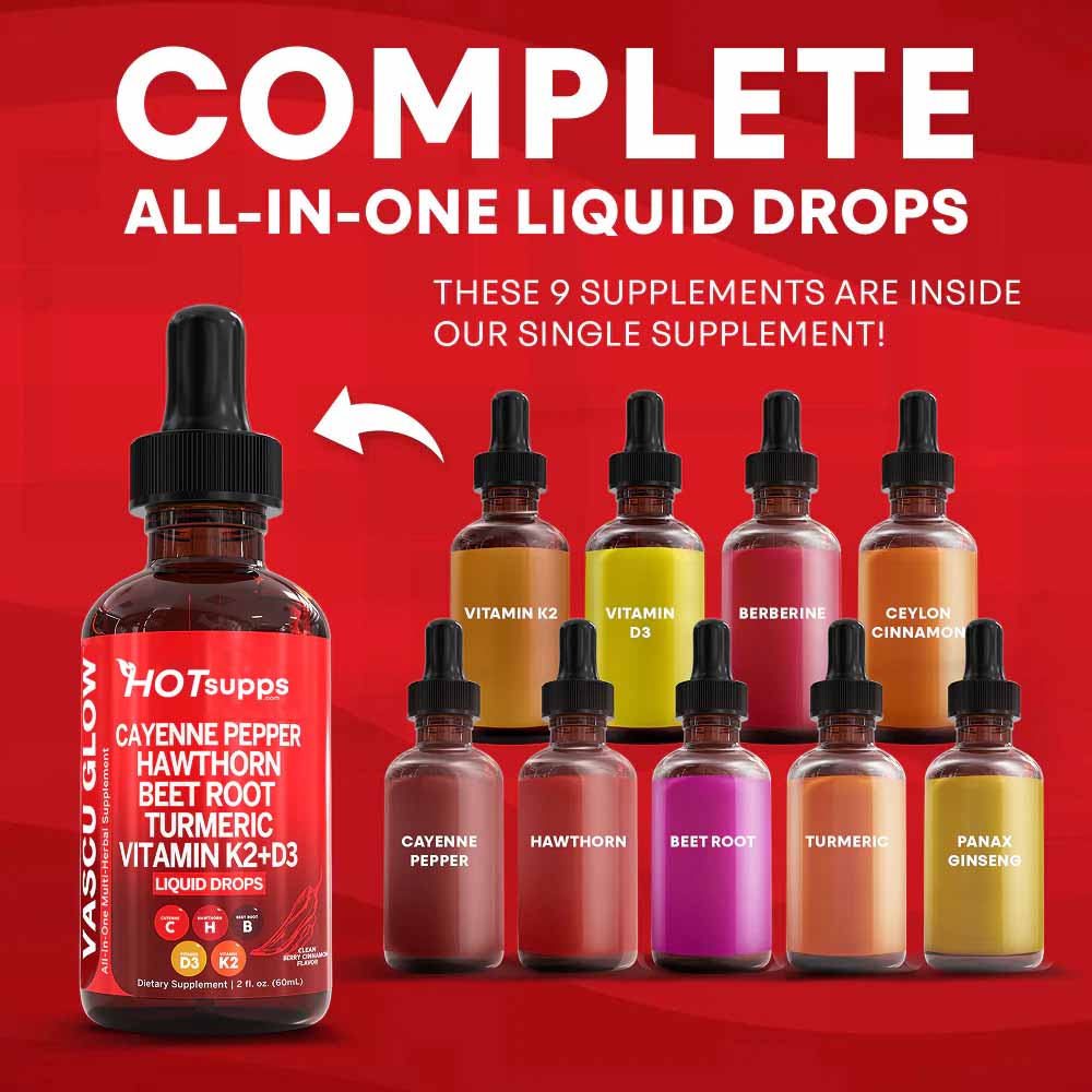 Original Cayenne Pepper Blend Liquid Drops - 60mL (2oz)